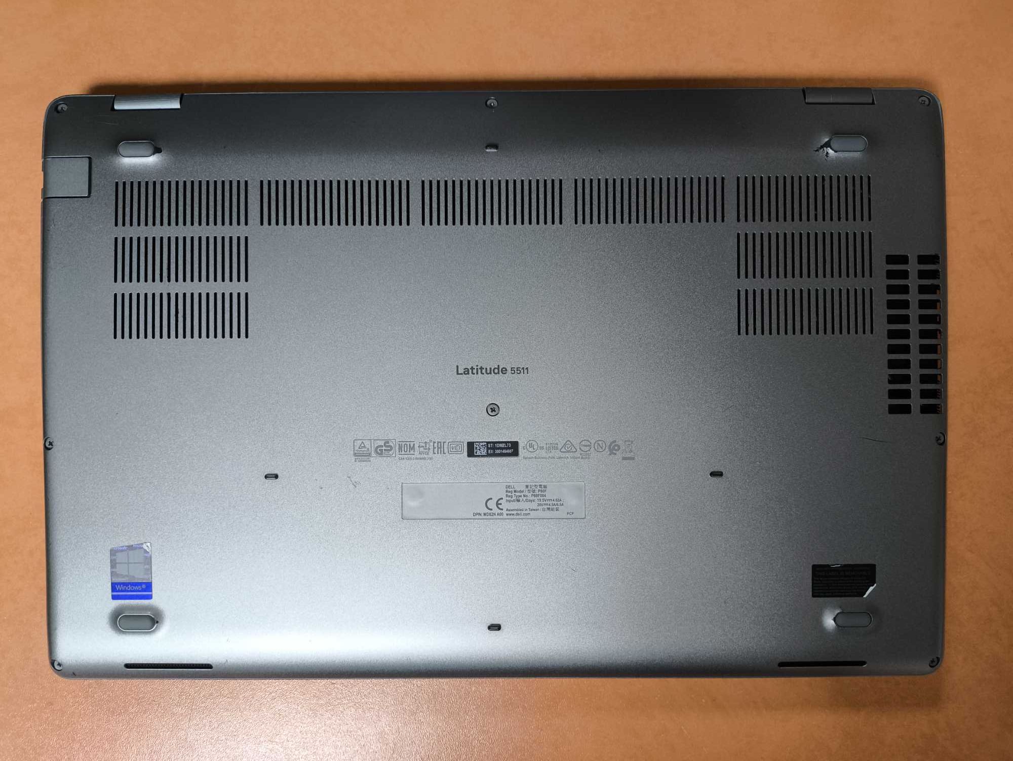 Мощный современный Dell Latitude 5511 16/256Gb i7-10850H