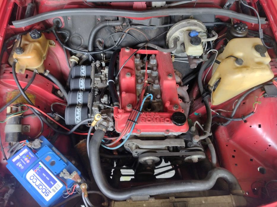 Alfa Romeo 75 1.6 carburadores