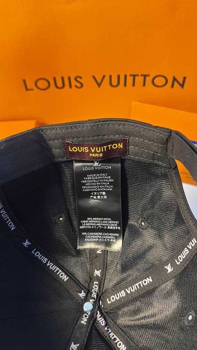 Louis Vuitton Męska damska czapka z daszkiem bejsbolówka, Francja 09-5