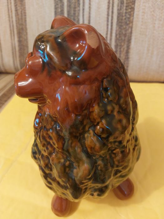 Статуетка "Лев", Васильківська майоліка за зразком Протор'євих