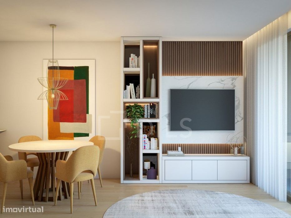 Apartamento T1 com varanda, na Praia da Rocha