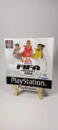 FIFA Football 2004 Polska Dystrybucja manual instrukcja książeczka ps1