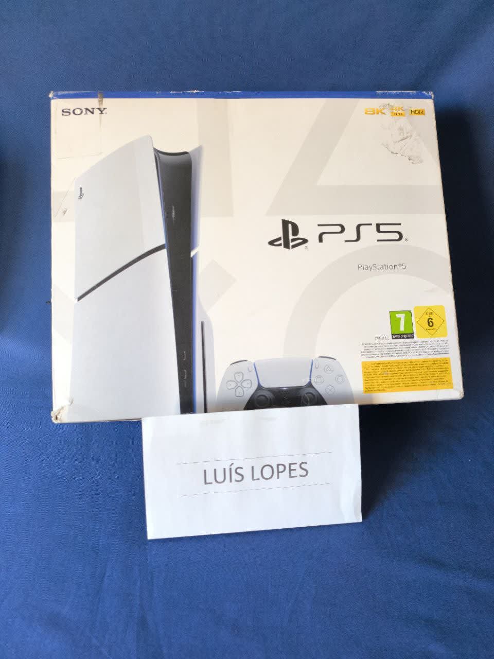 PS5 PlayStation 5 Slim Standard Sem Comando