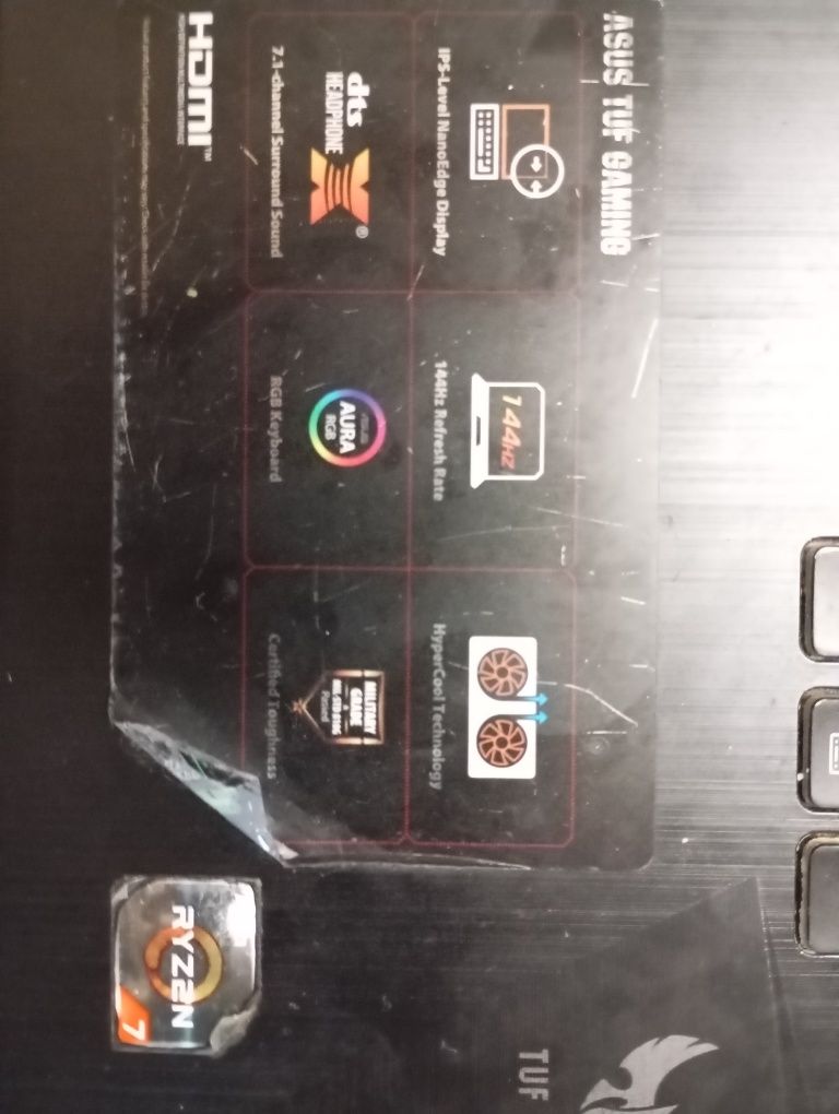 Vendo ASUS TUF Gaming