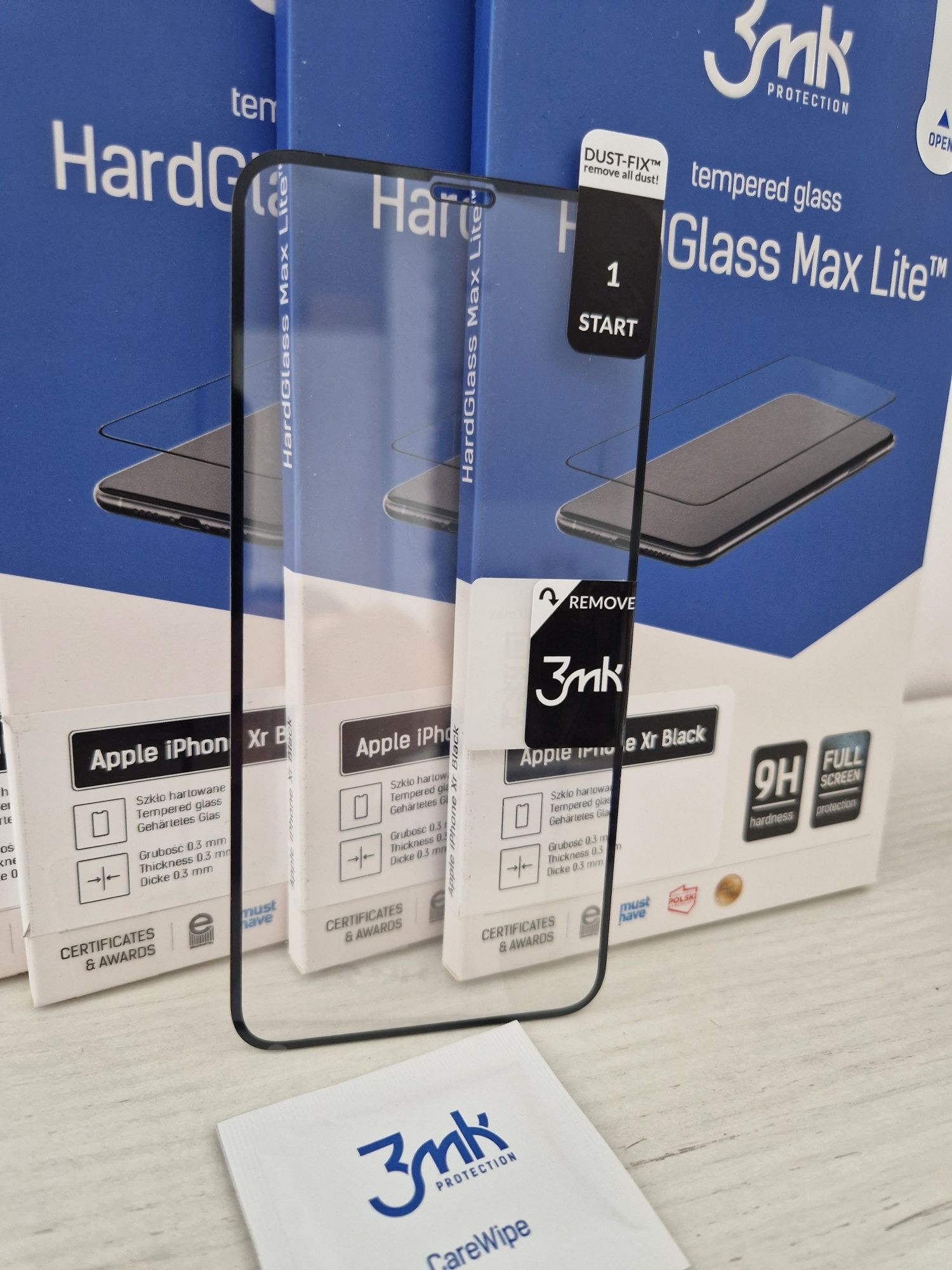 Hartowane szkło 3MK HardGlass Max Iphone Xr