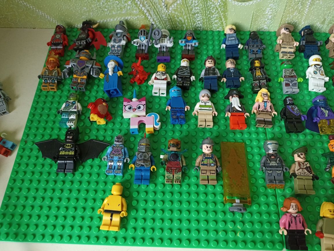 Lego мініфігурки різних серій star wars, nexo knights, ninjago, city,