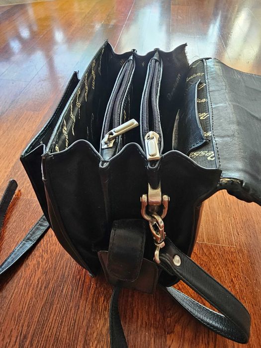 Барсетка чоловіча Сумка на плече чоловіча шкіряна