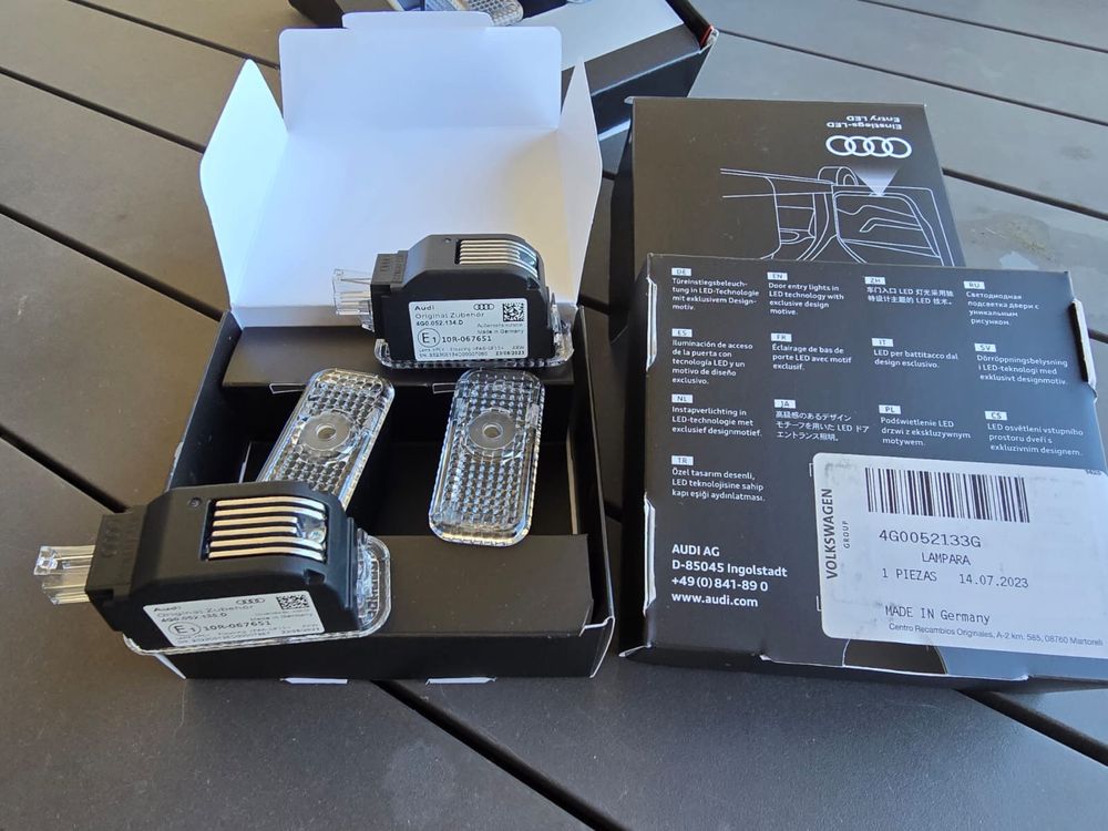 Проекція в дверні карти OOOO та S-line для ауді,audi,оригінал!