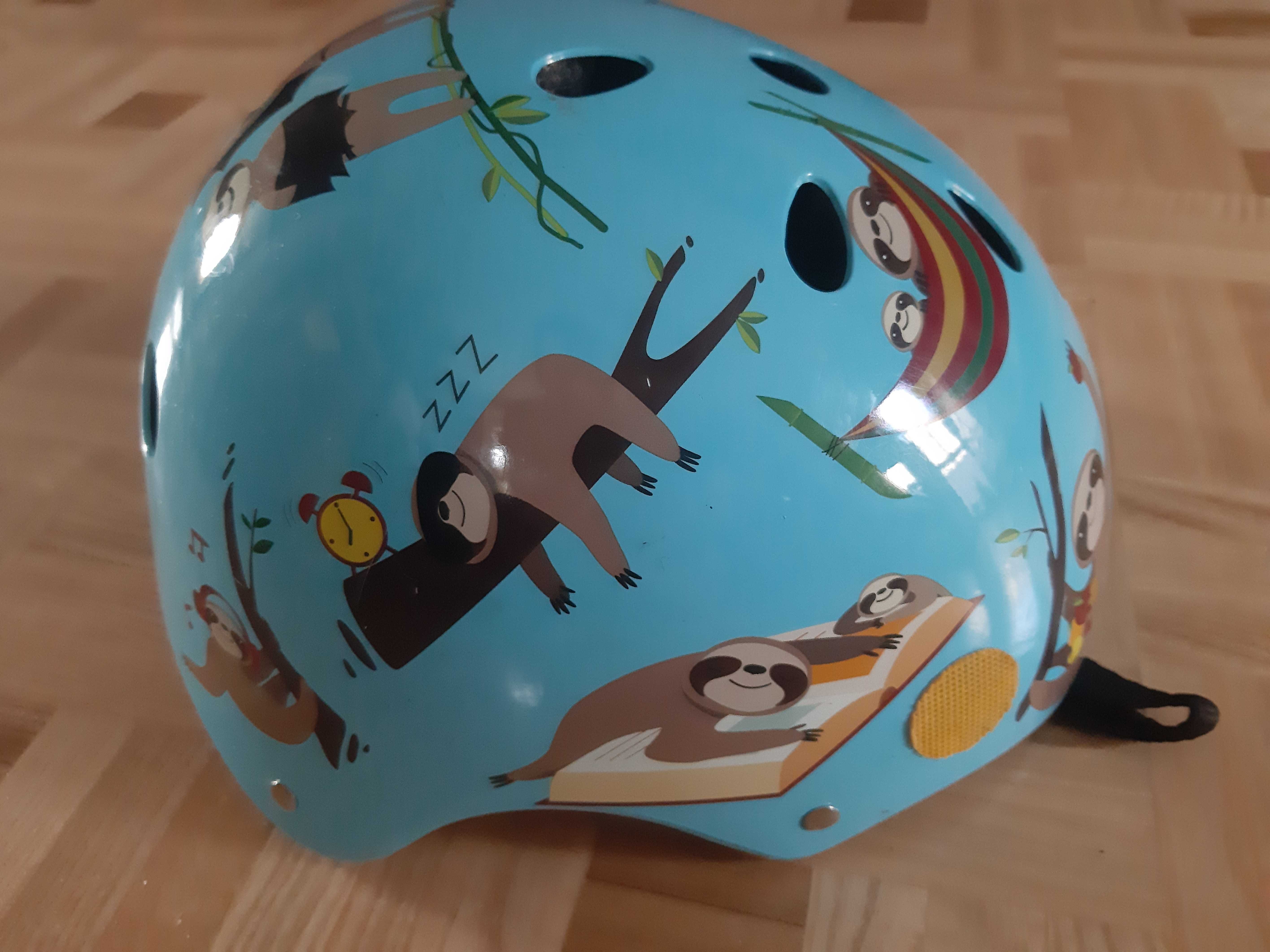 Kask Mini Hornit, dziecięcy, rowerowy, orzeszek