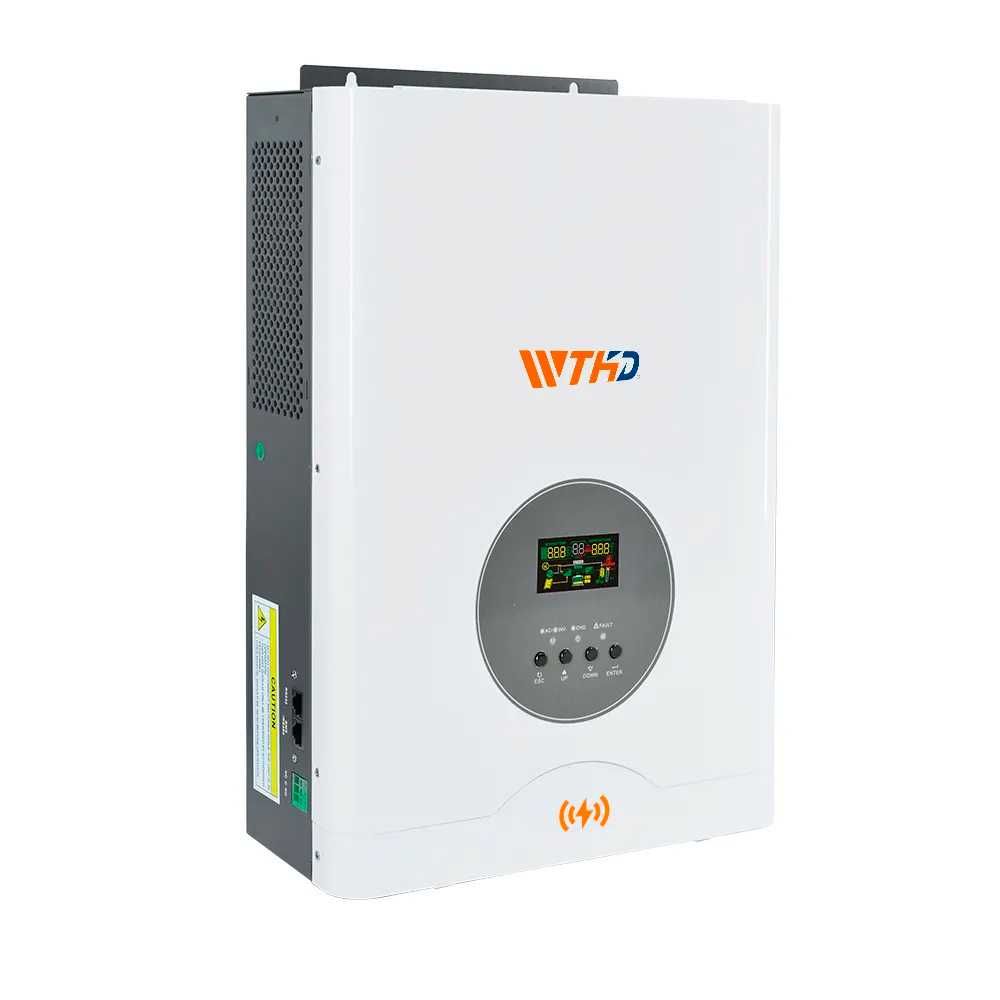 WTHD-HI-3000VA 24V mppt 30-105VDC гібридний сонячний інвертор