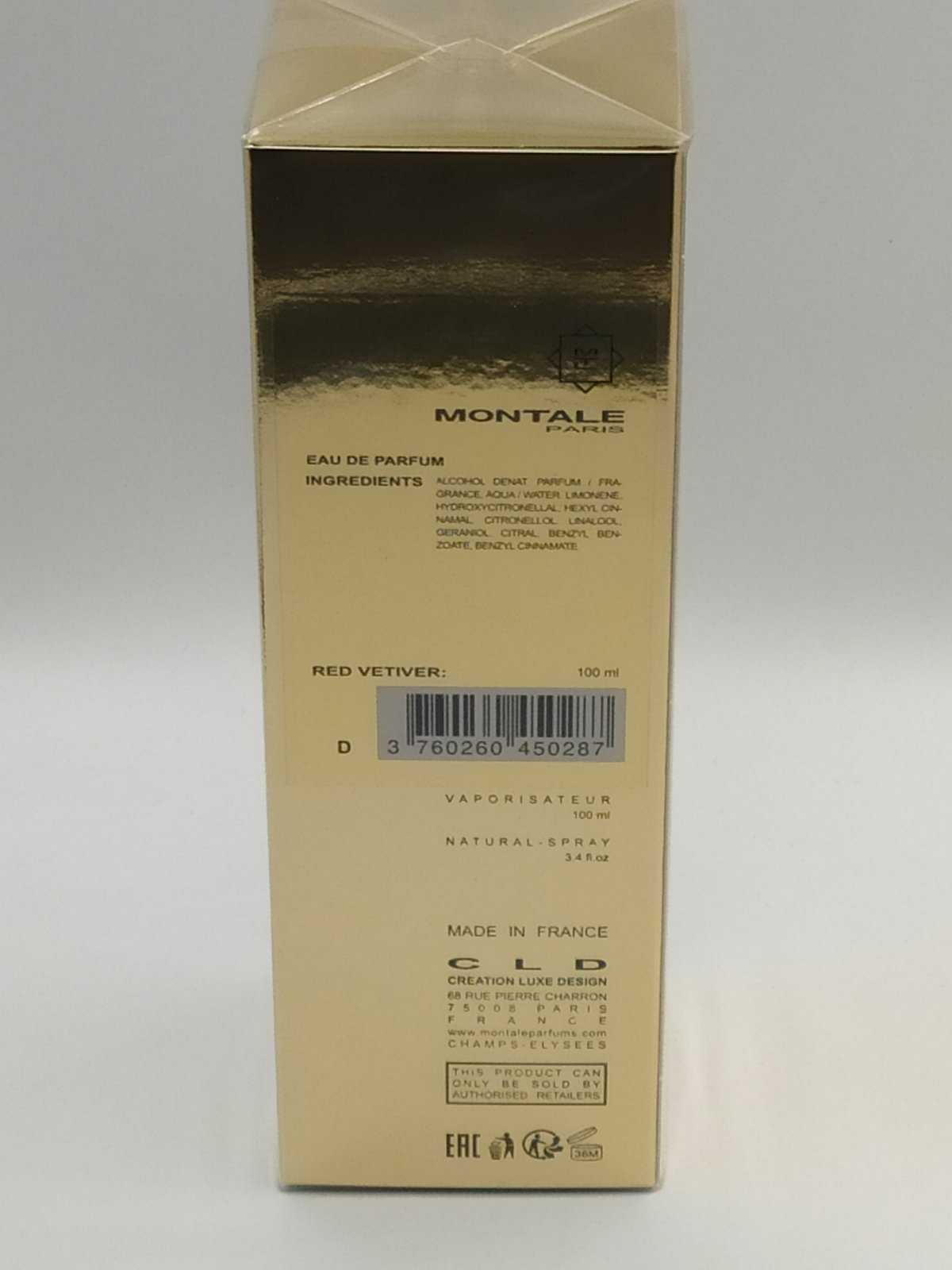 Montale Red Vetiver edp 100 ml Оригинал