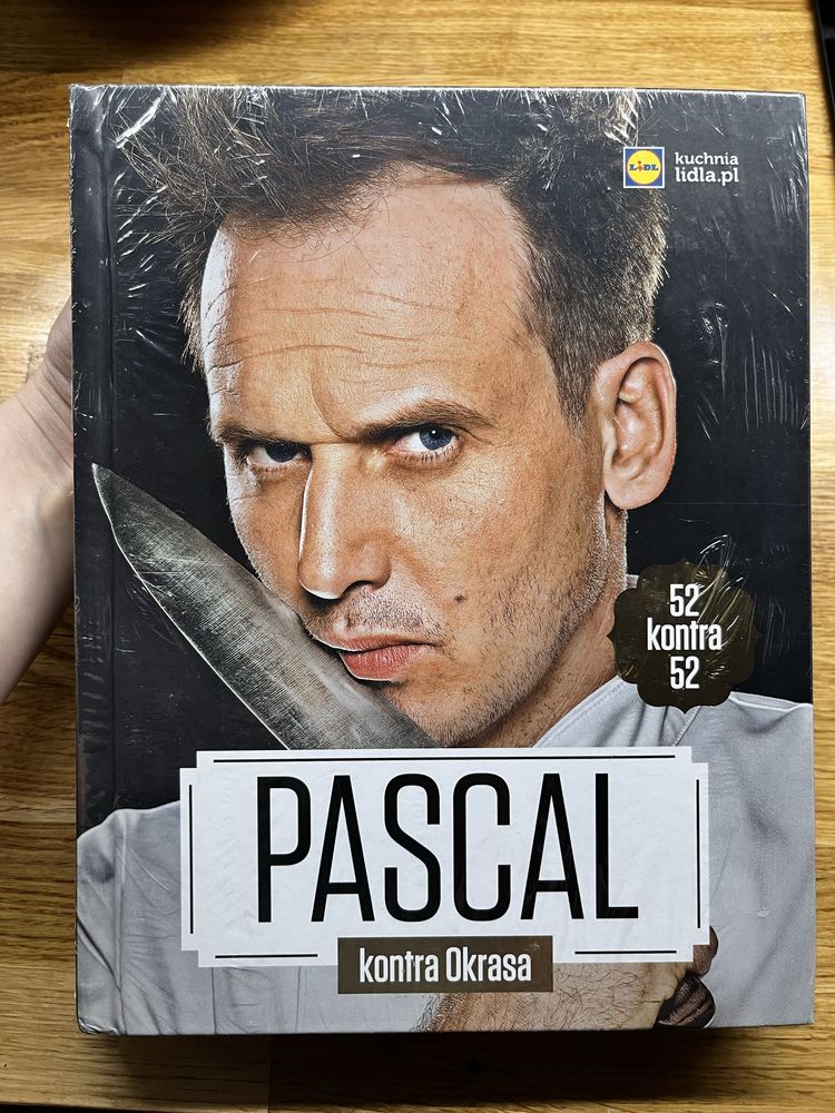 Książka kucharska z Lidla Pascal kontra Okrasa