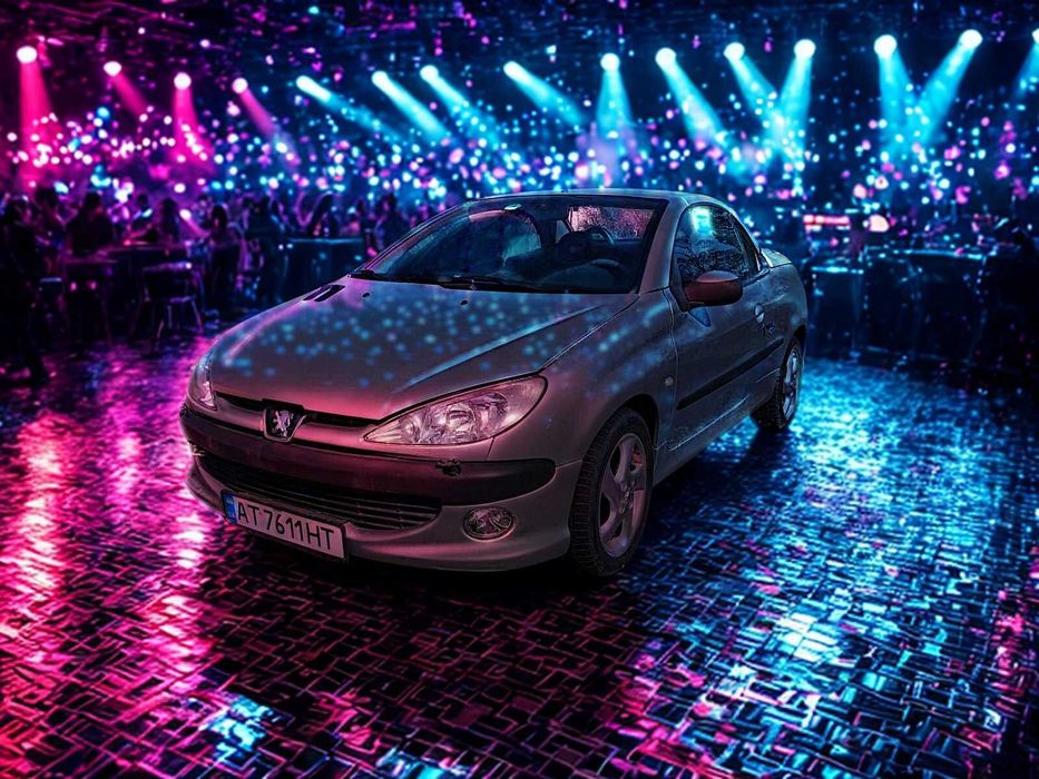 Оренда Peugeot 206 CC  – автомат, бензин, кабріолет з відкидним дахом