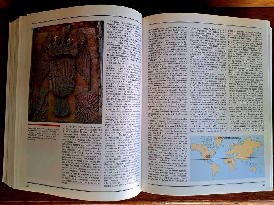 Portugal No Mundo com direcção de Luís de Albuquerque 3 volumes
