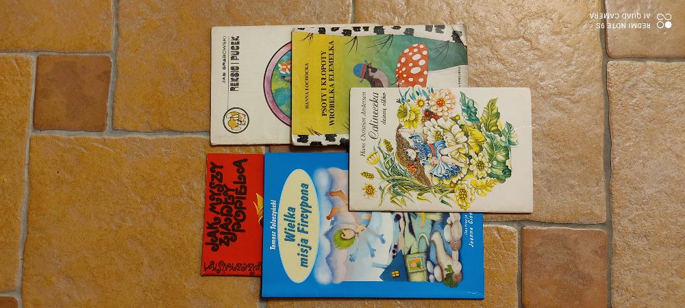 Bajki dla dziecei tytuły jak na zdjęciu