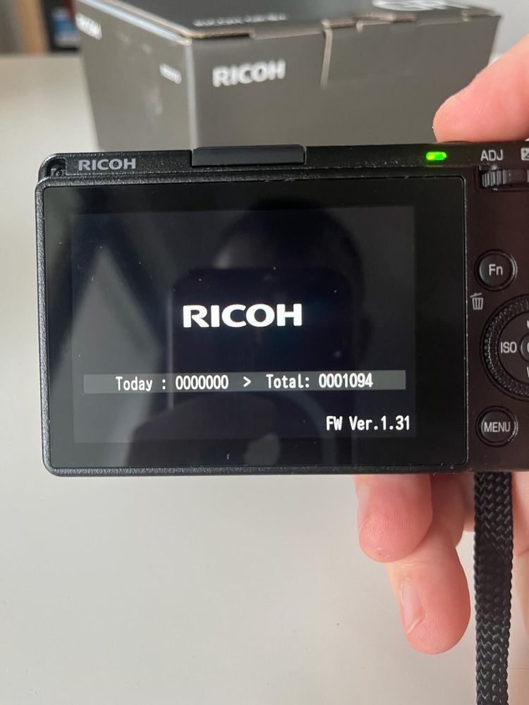 Ricoh gr IIIx prawoe nowy, akcesoria, bateria