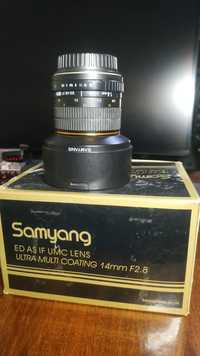 Samyang 85mm/1.5 manual(Canon), Samyang 14mm/2.8(Canon)