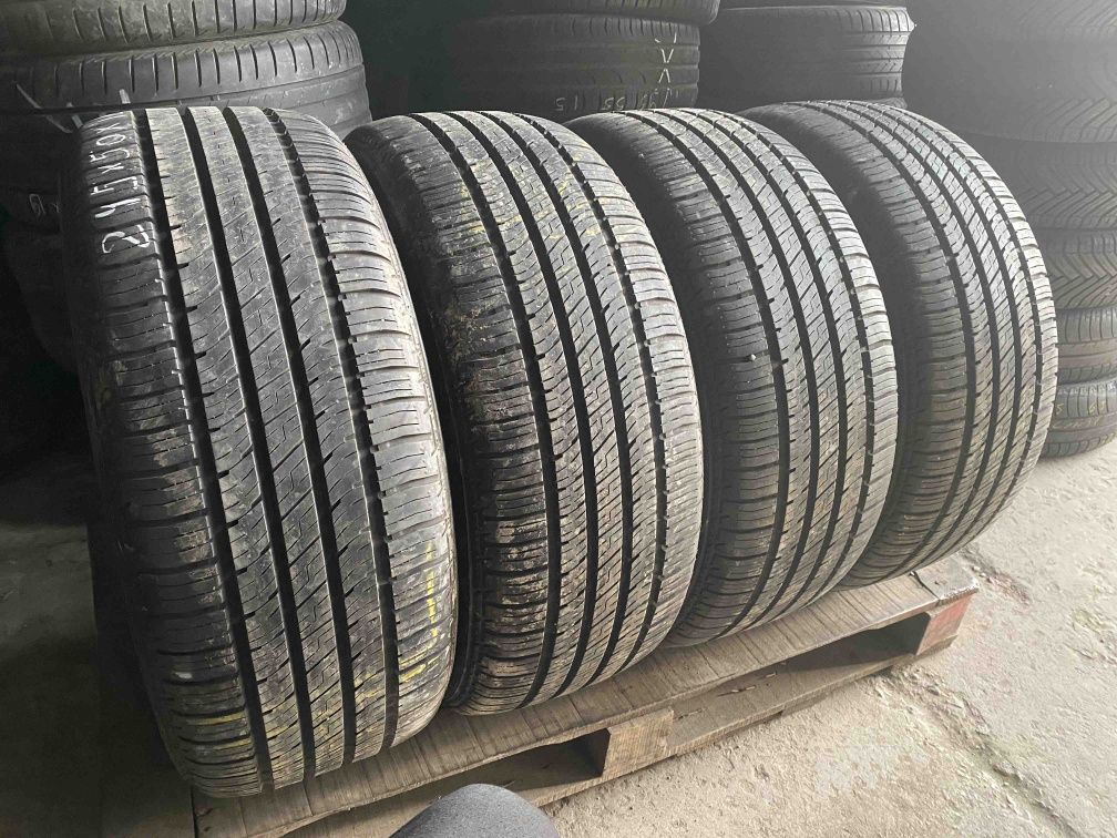 245.50.18 Bridgestone 4шт лето БУ склад шины резина из Европы 50 RFT