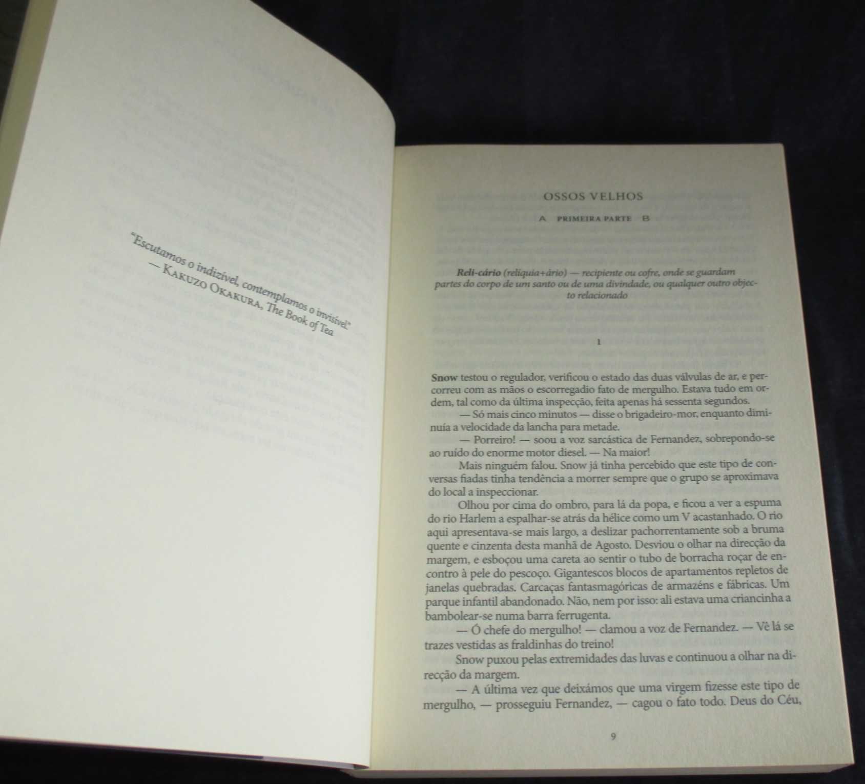 Livro Relicário Douglas Preston & Lincoln Child