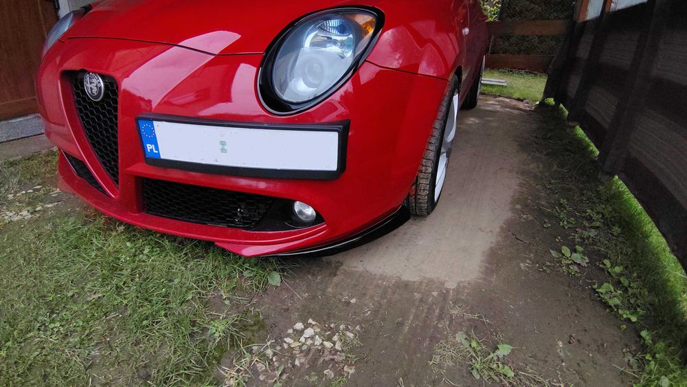 dokładka splitter przedniego zderzaka Alfa Romeo Mito