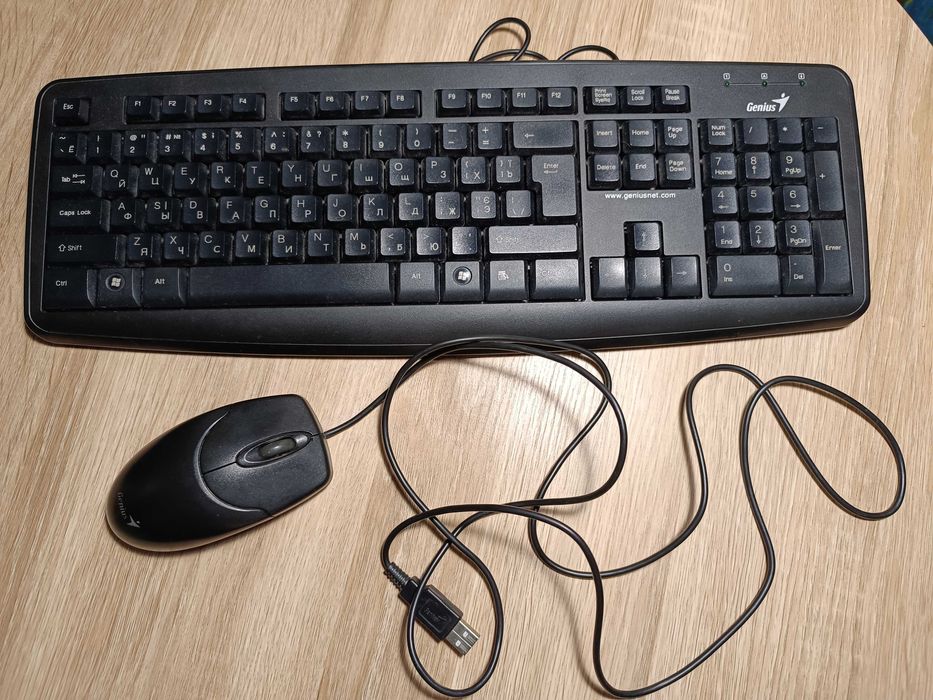Клавиатура и мышь genius