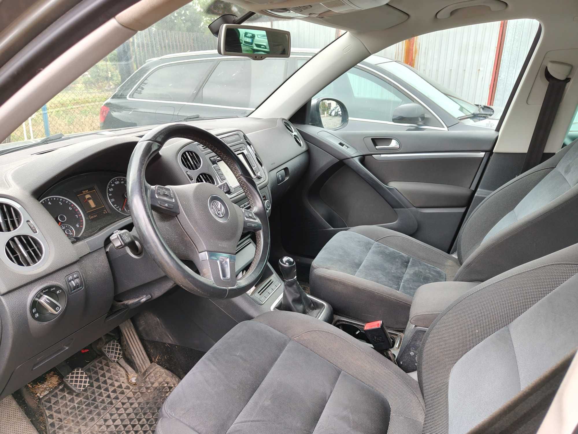 VW Tiguan 1.4 TSI 4Motion Manual 160 KM 2012r Uszkodzony silnik