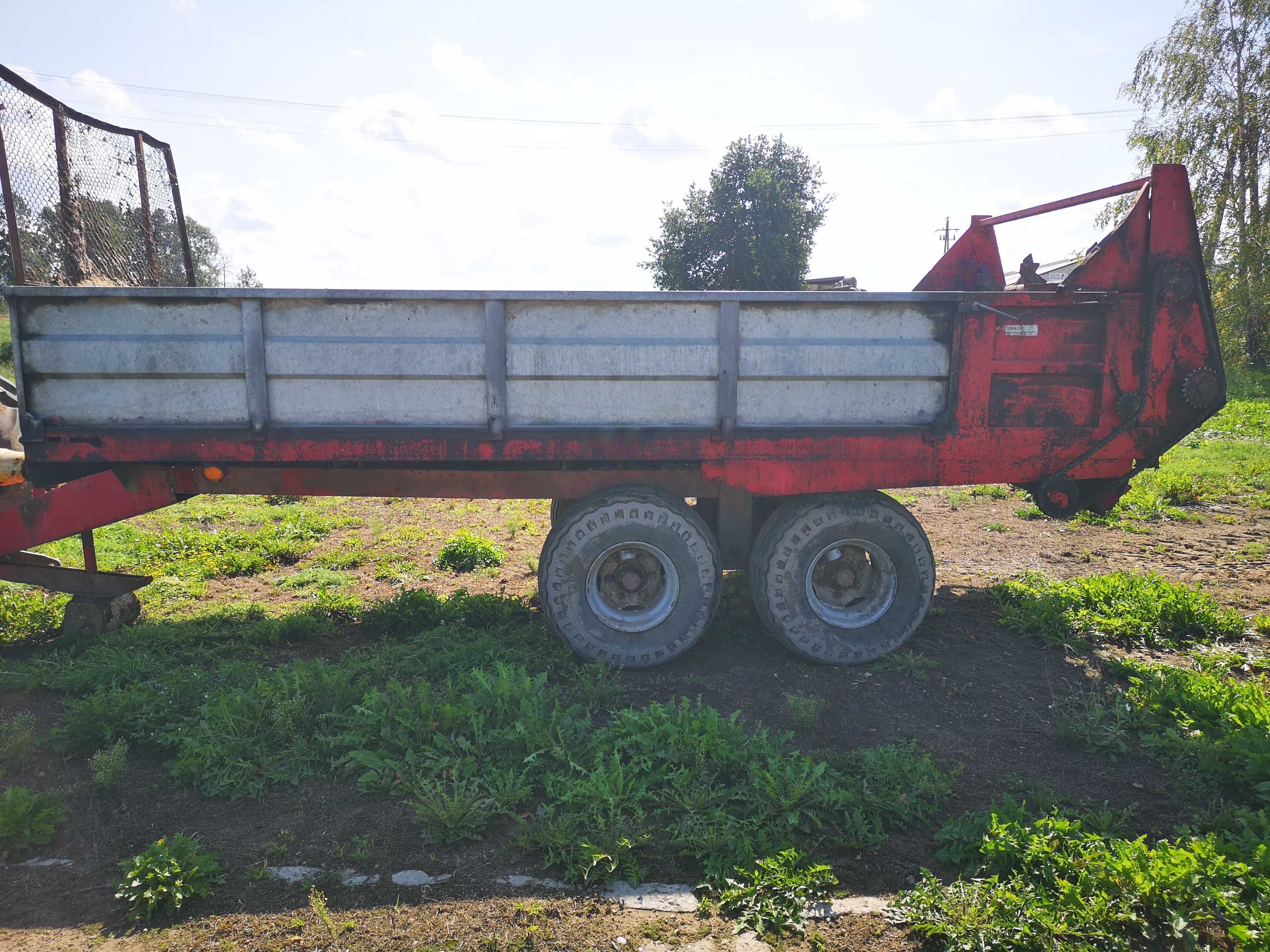 Rozrzutnik obornika Igamet 8T tandem 2002r