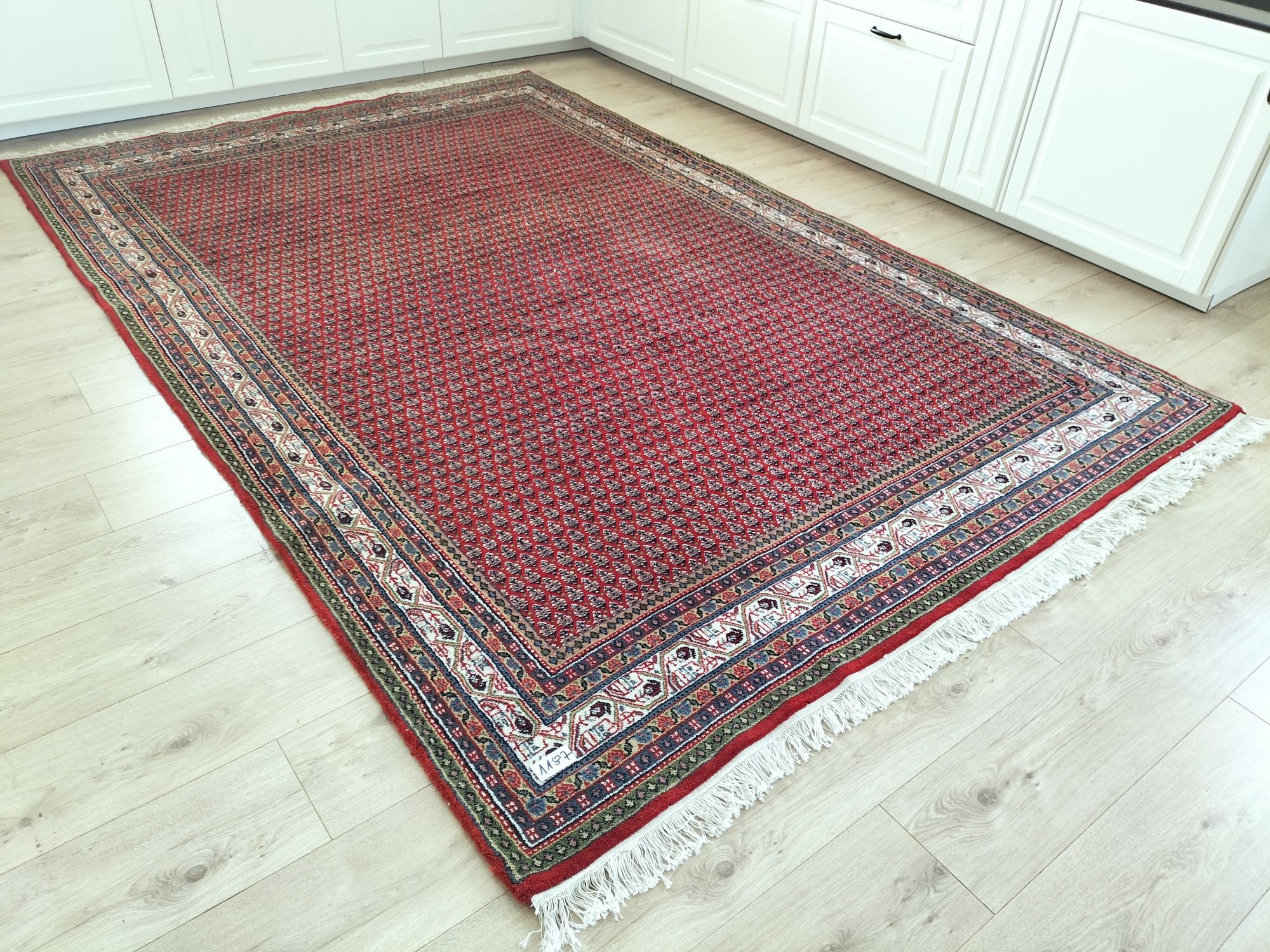 Piękny salonowy ręcznie tkany Indyjski dywan IndoMir 193x291cm nr 1187