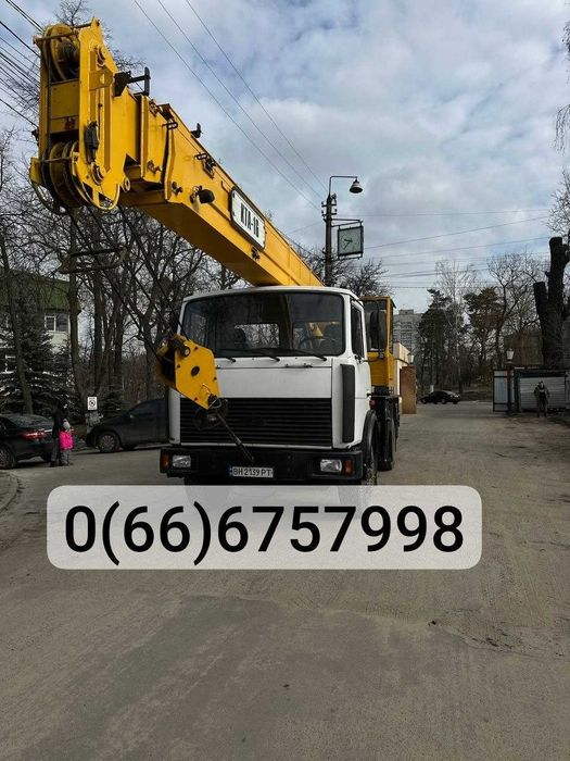 Оренда автокранів та маніпуляторів Київ, Київська область