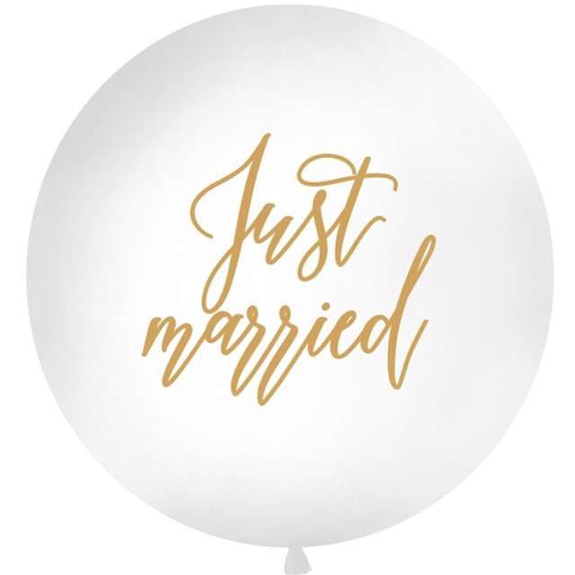 balon just married + balony serca