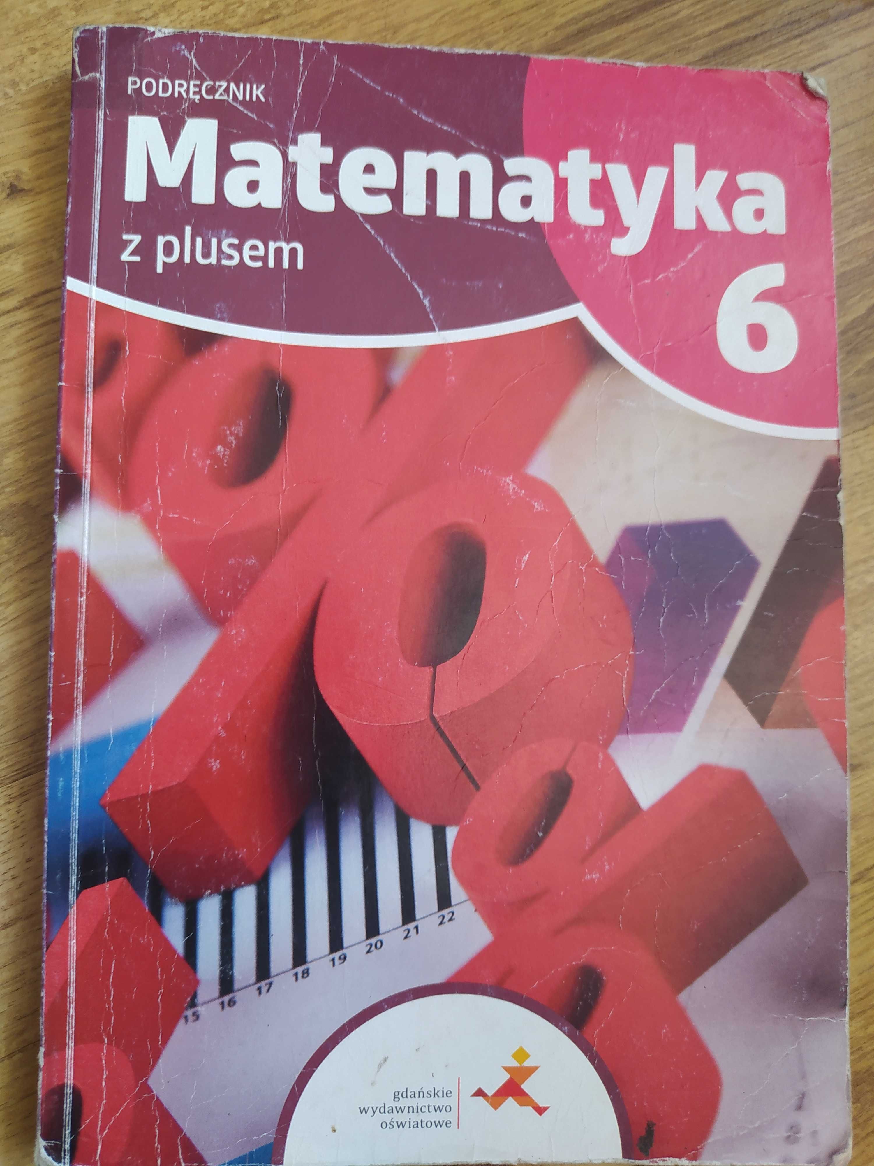 Podręcznik Matematyka z plusem 6.