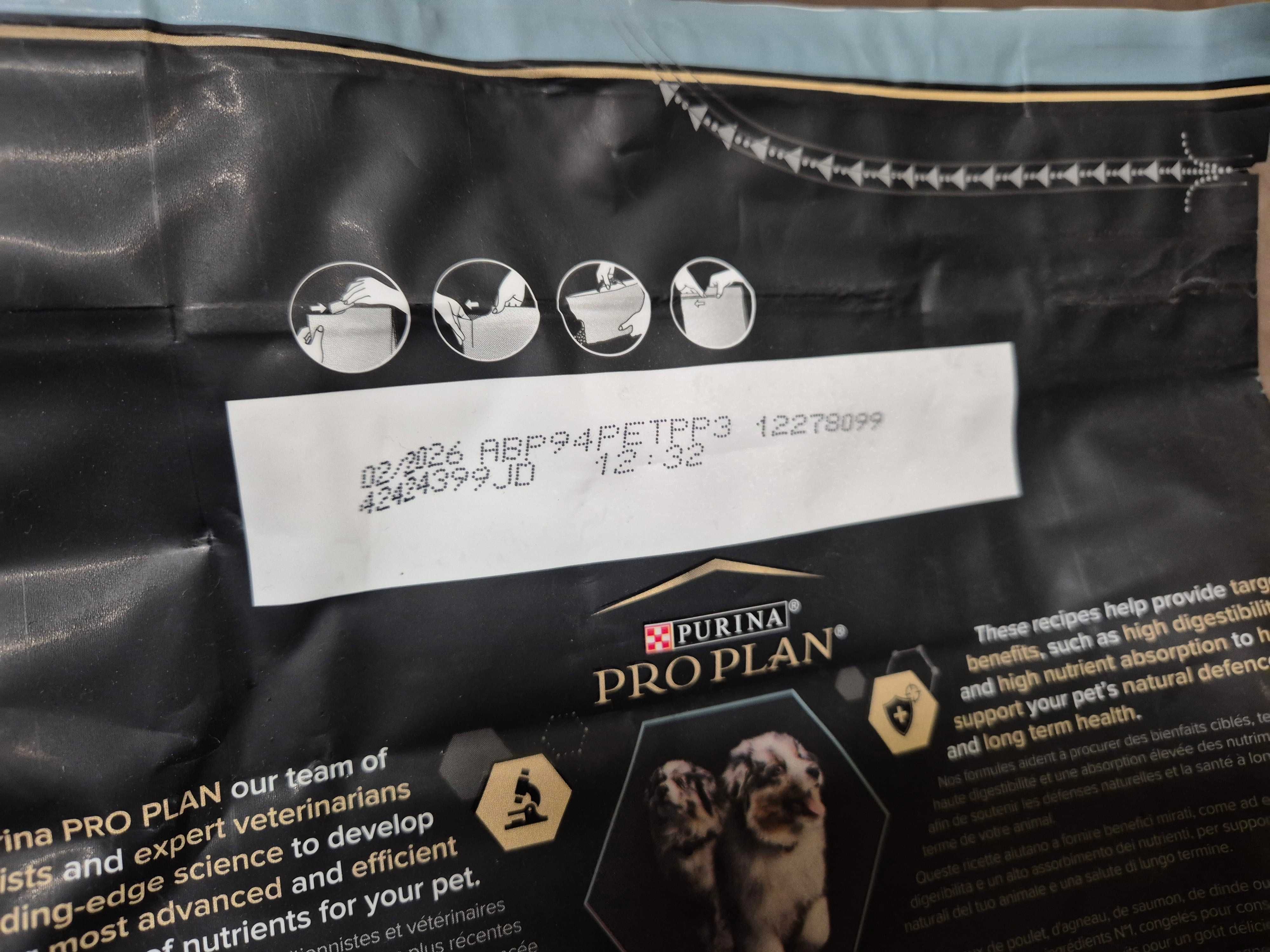Karma dla psa Pro Plan Medium Puppy Sensitive Digestion Jagnięcina 3Kg