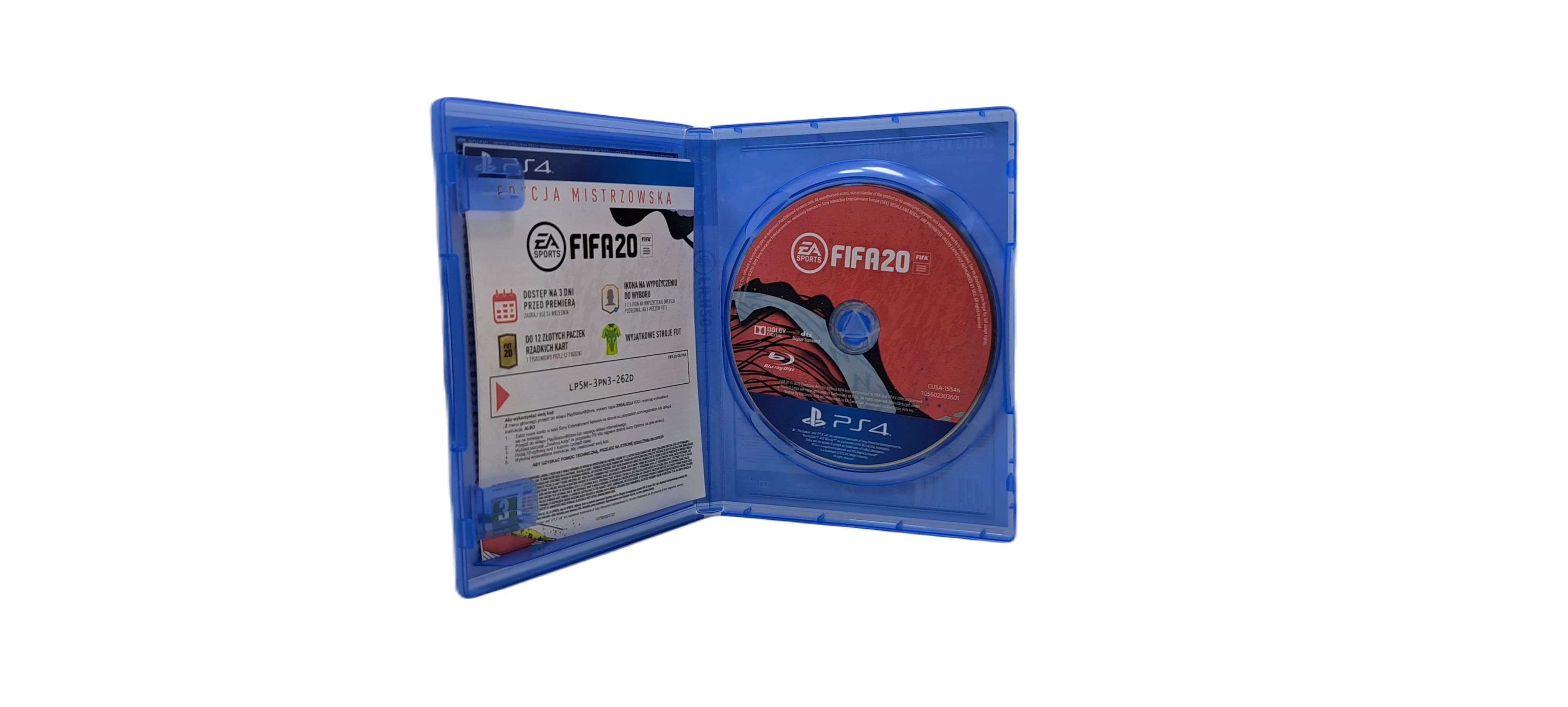 Gra na konsole PS4 FIFA 20 Wersja w języku polskim