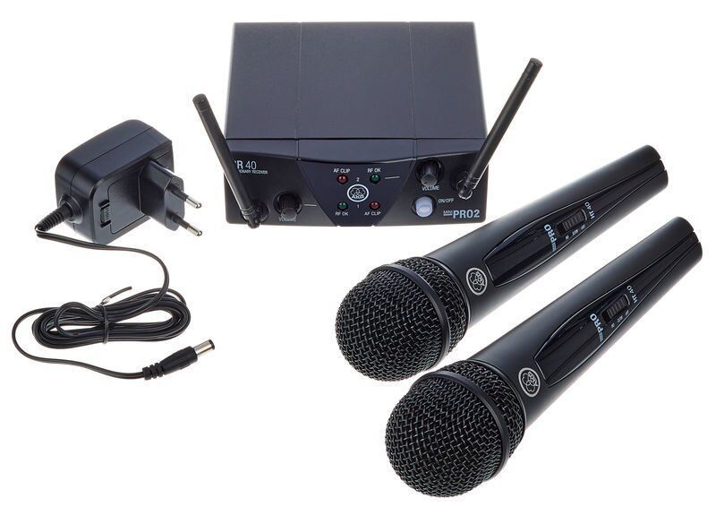 Радіосистема AKG WMS40 Mini Vocal/WMS40 Mini Dual - в наявності