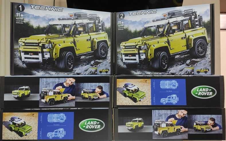 Конструктор Technic‼️НОВИЙ‼️Land Rover Defender 2573 детале LEGO 42110