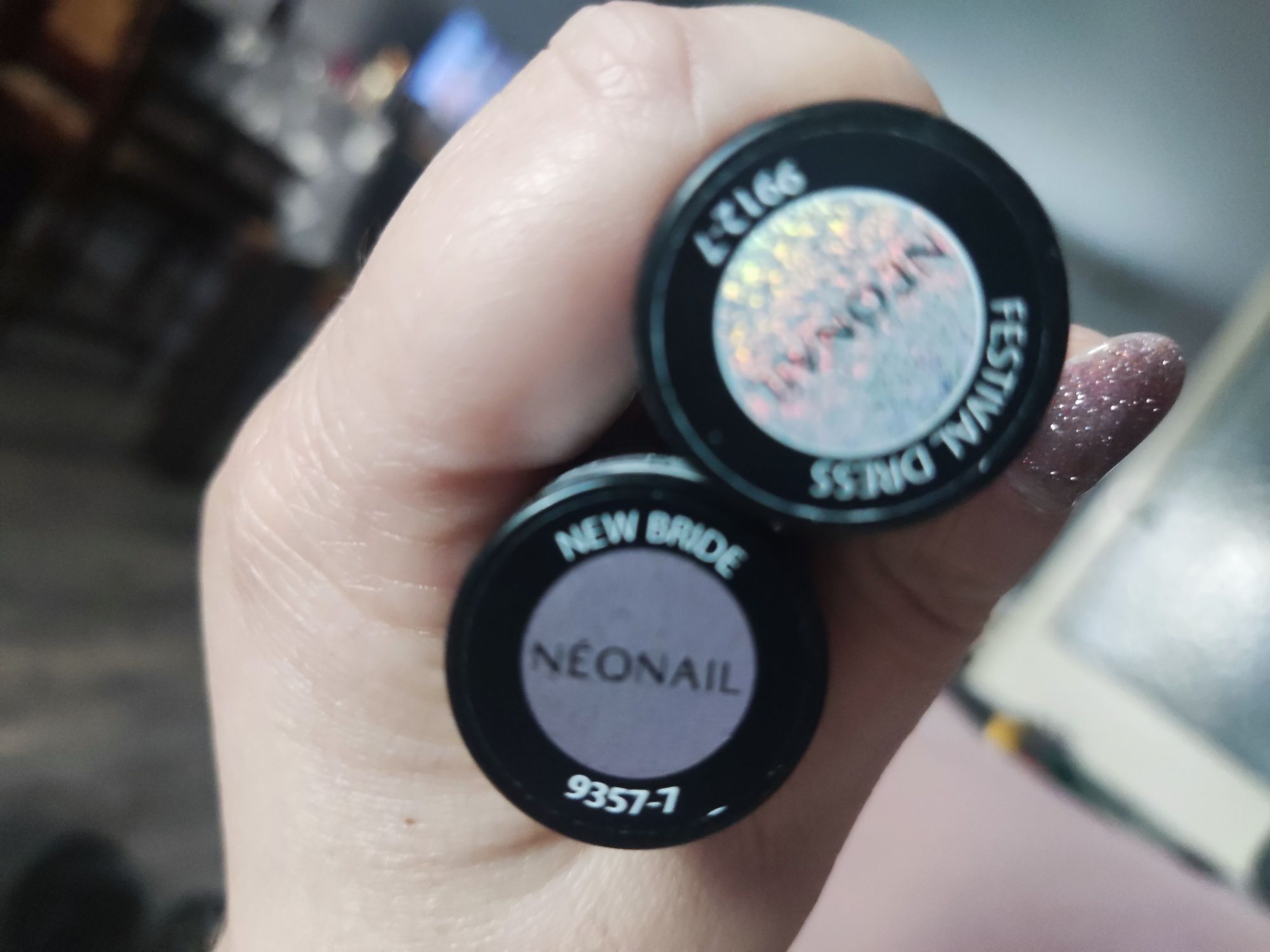 Zestaw lakiery hybrydowe neonail nowe baza hybryda lakier flash