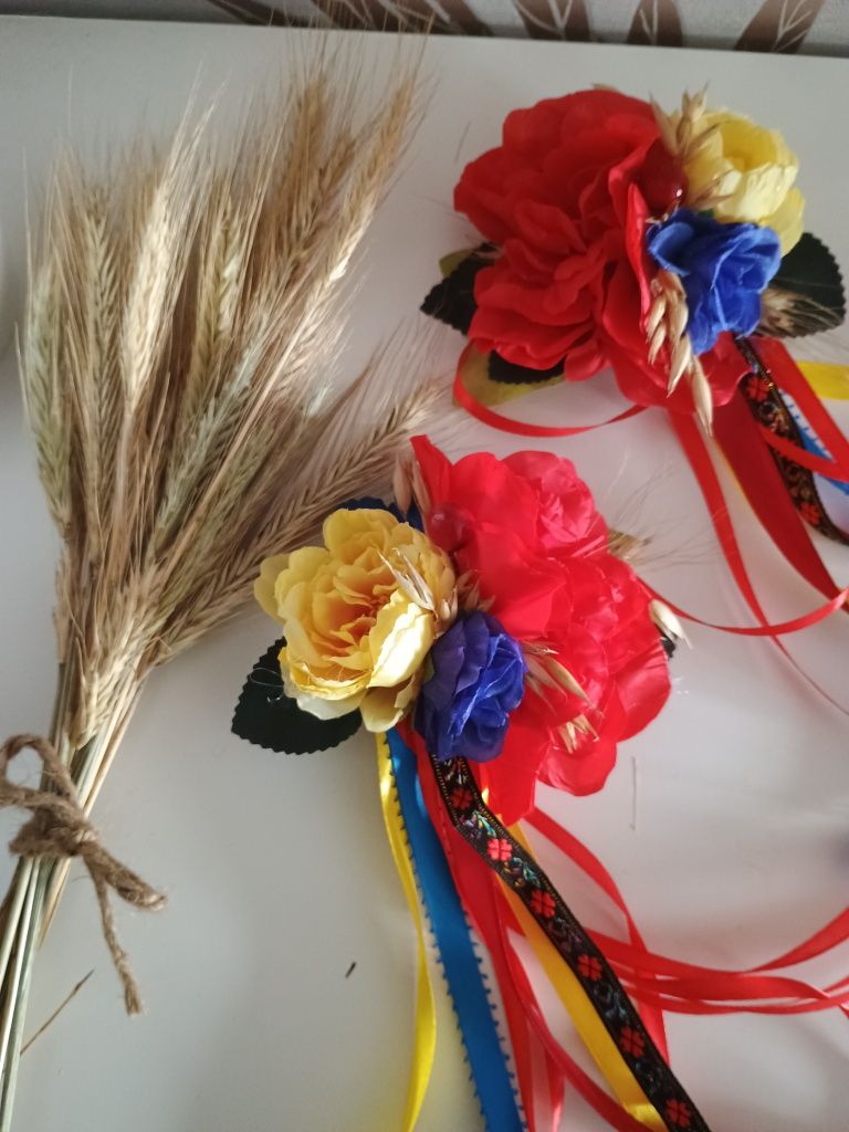 Spinki ludowe dopinki do warkoczy