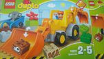 LEGO Duplo koparko-ladowarka 10811