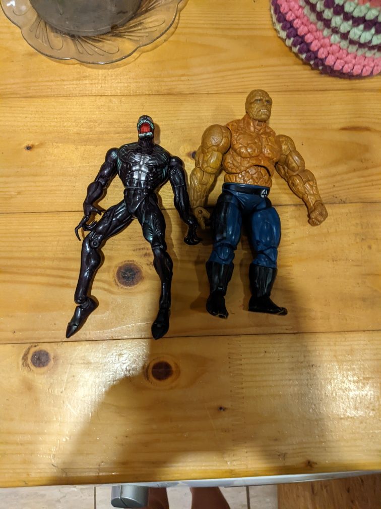 Іграшка The Thing Marvel Fantastic та Figure Action Venom Toy Biz