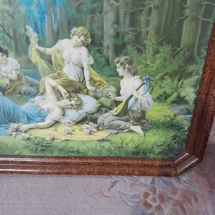 stary obraz  do babcinej sypialni