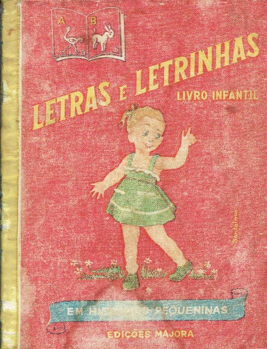 4976

Livro Infantil em tecido Majora 
Letras e Letrinhas