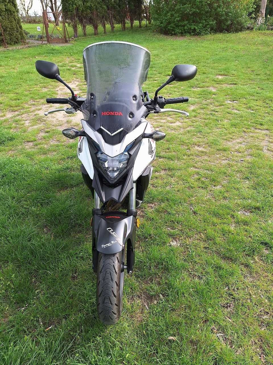 SPRZEDAM MOTOCYKL- HONDA CB 500X-ABS 2017 R. na kat. A2- moc 48 KM.