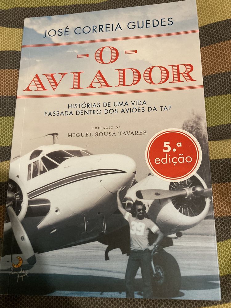 Livro O Aviador - novo