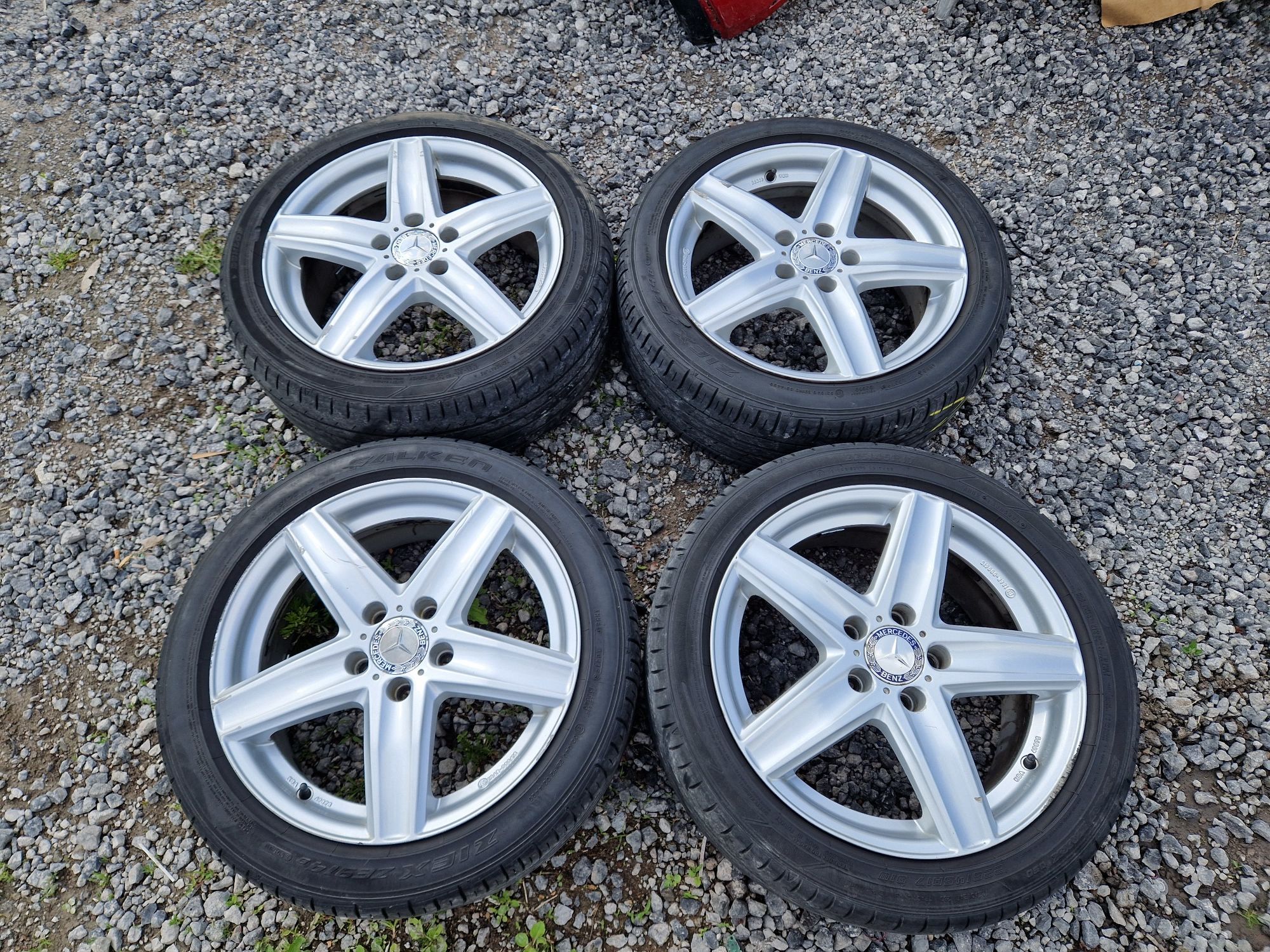 Koła Alufelgi Mercedes-Benz C klasa W204 5x112/7Jx17" ET40