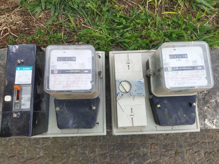 Contadores EDP Antigos - Monofásicos/Trifásicos