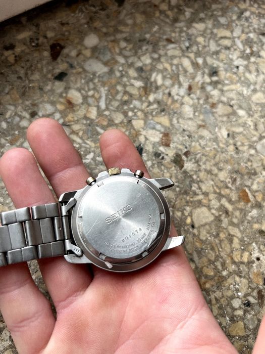 Годинник Seiko titanium chronograph