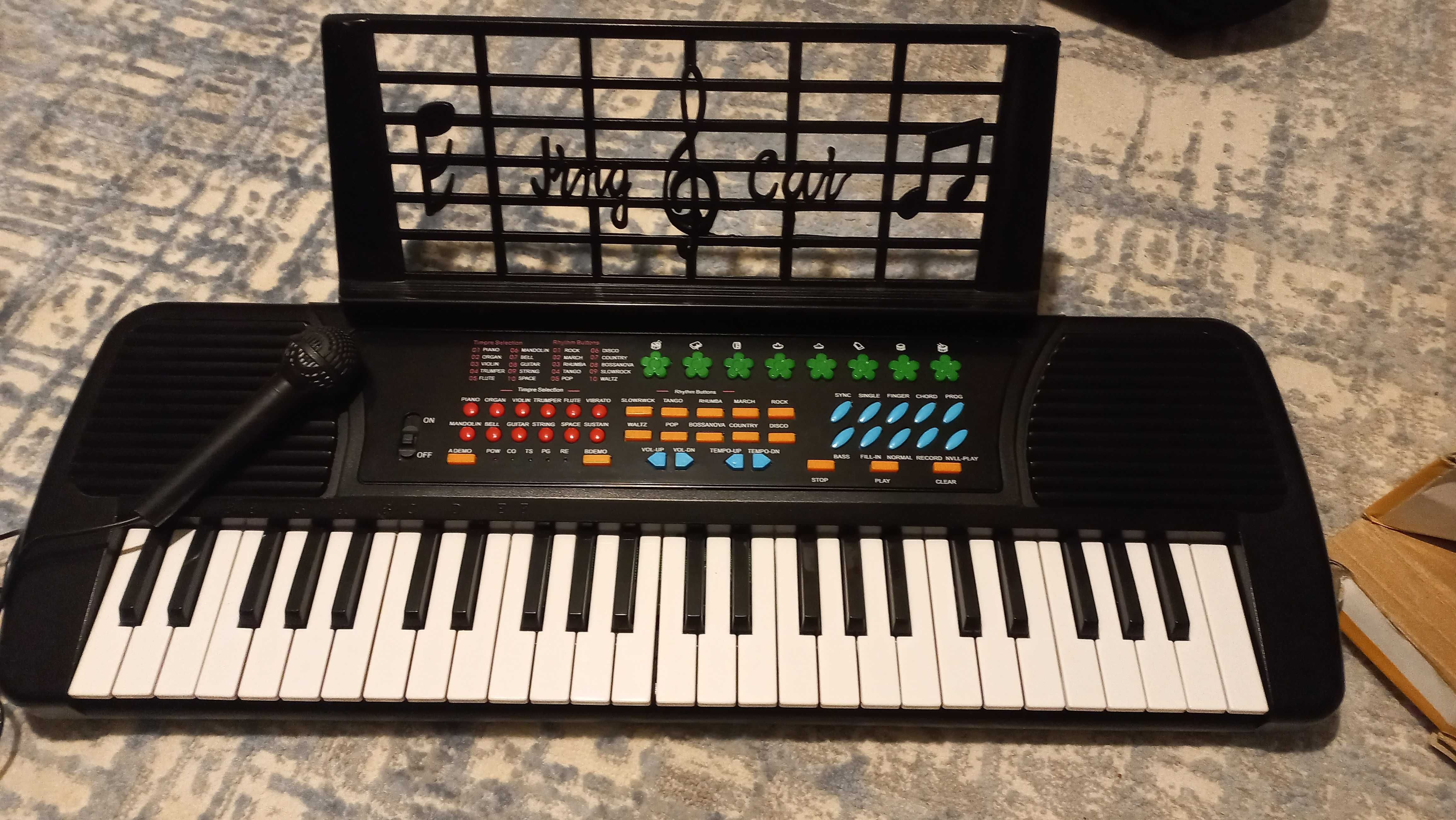 Elektroniczny Keyboard dziecięcy