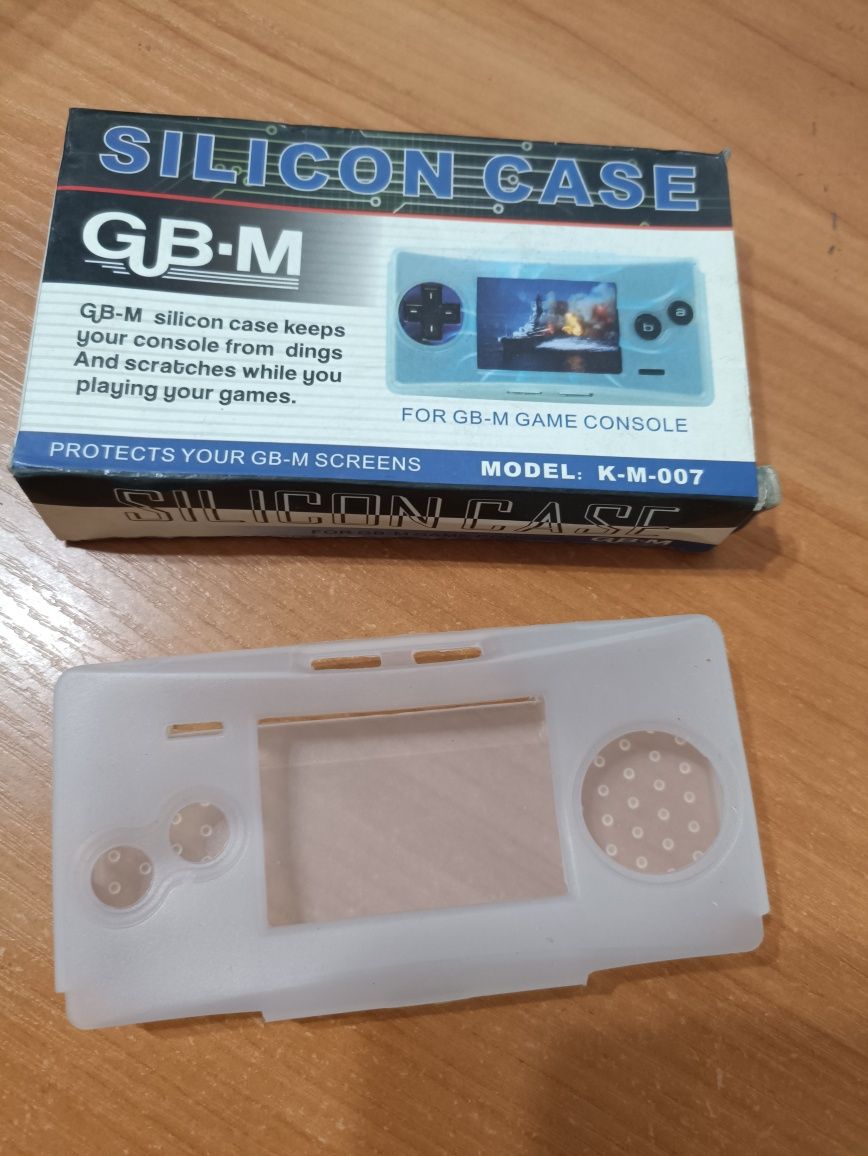 Силиконовый чехол на игровую приставку геймбой микро gba micro