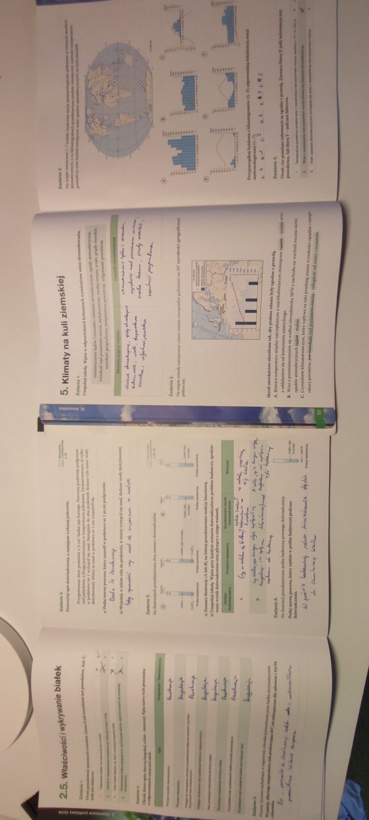 Uzupełnione ćwiczenia Biologia i Geografia 1