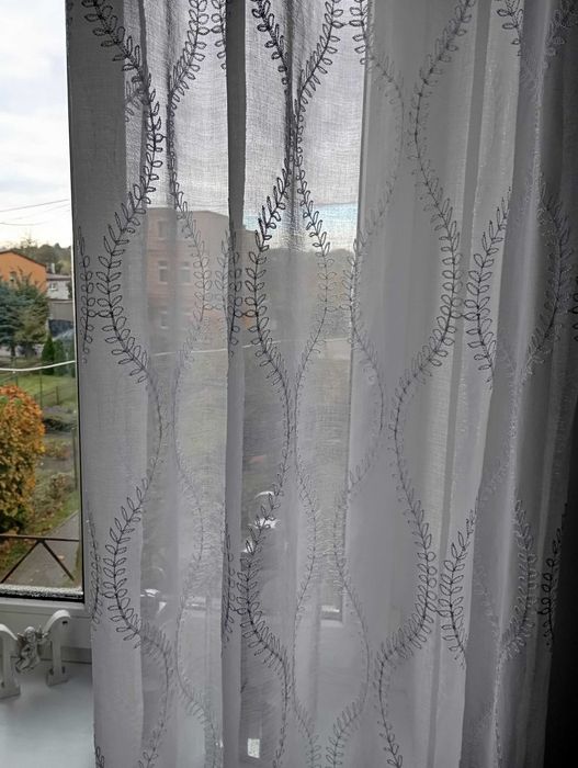 Firana 4 sztuki przelotki